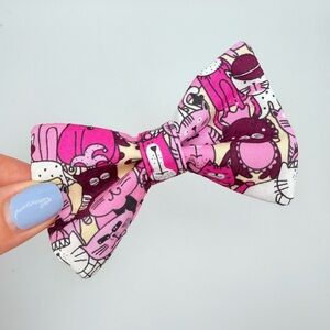 Cat or dog small handmade bow tie